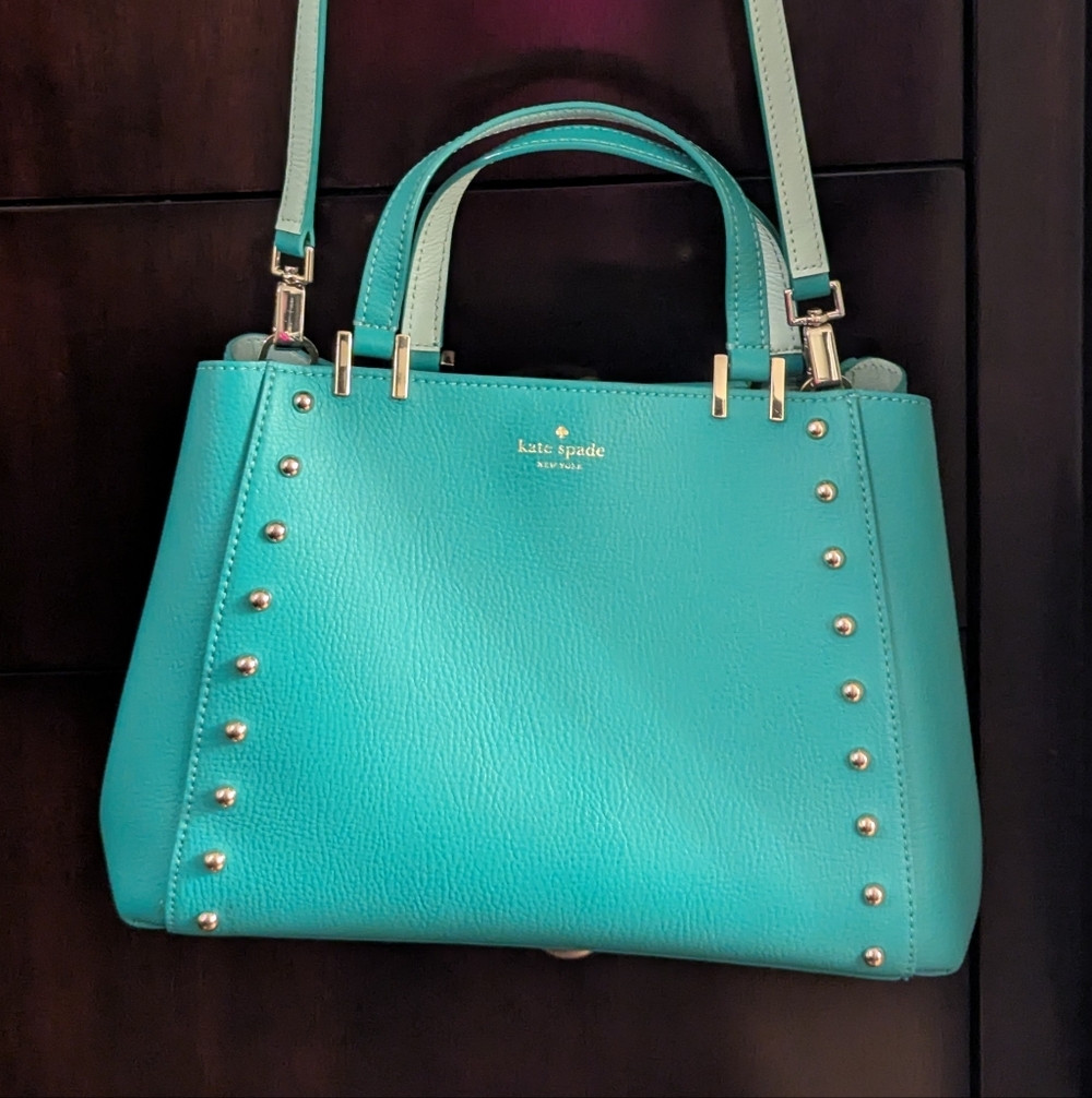 Kate Spade Teal Handbag - Picture 6 of 6